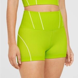 OFFLINE Aerie NWOT Seamless Corset 2" Bike Short Lime Slush UNSIZED READ Active